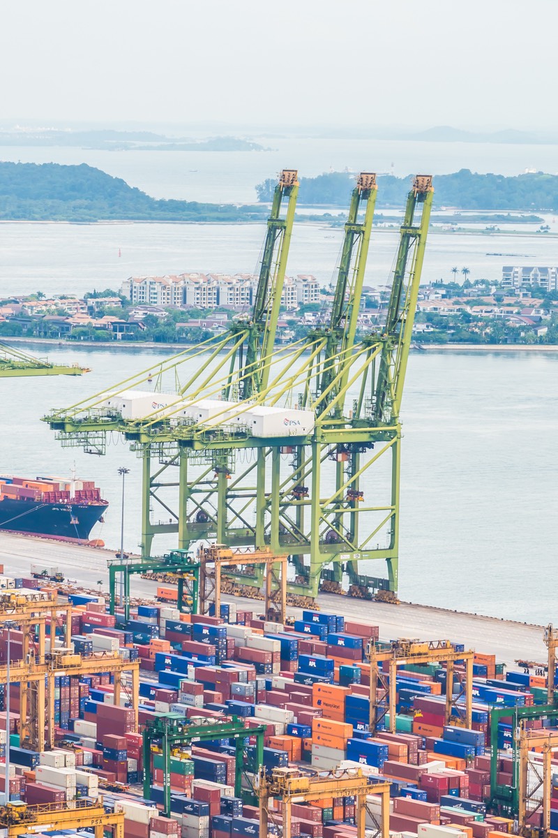 Terminal portuaire à conteneurs