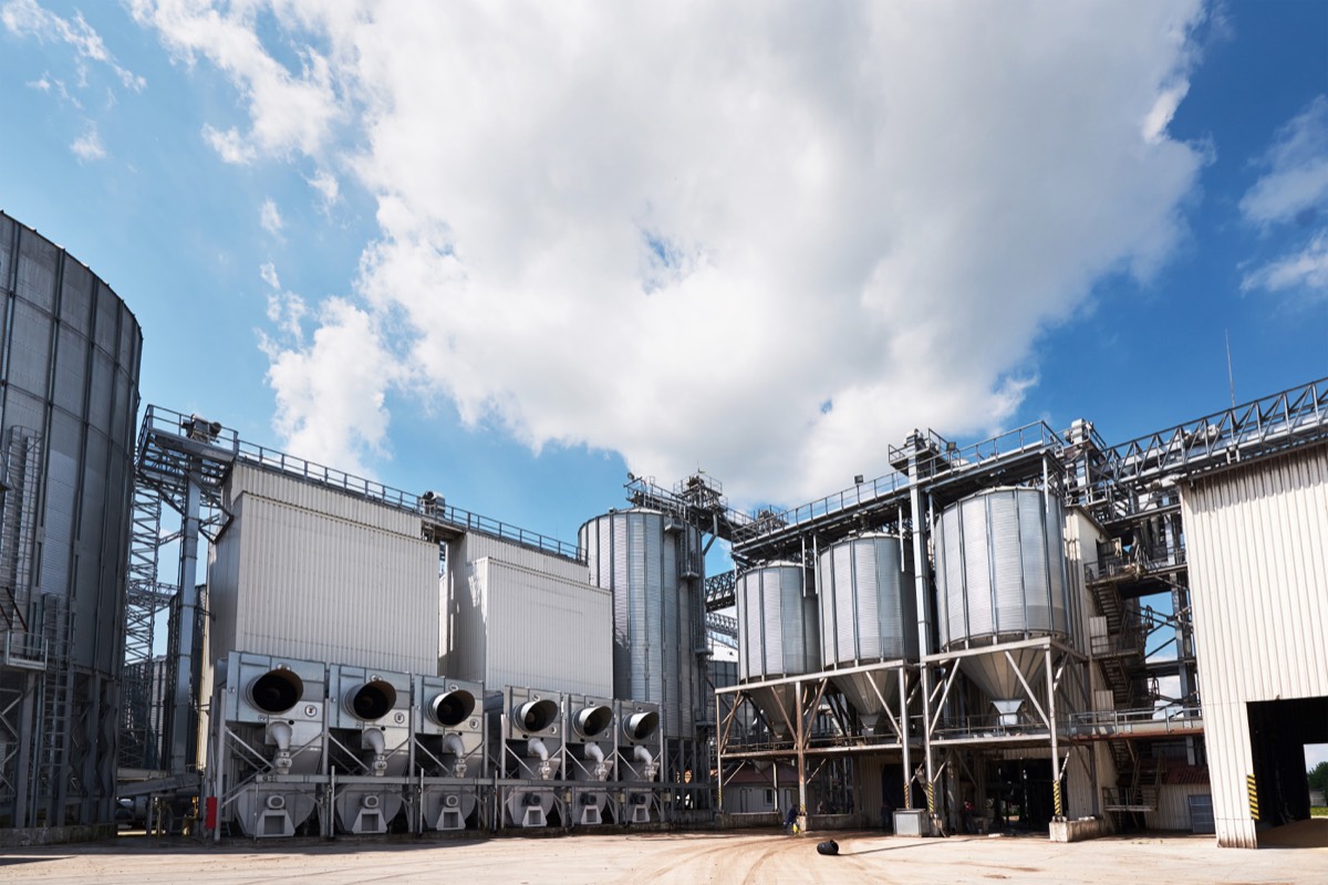 Silos de stockage agro-industriel